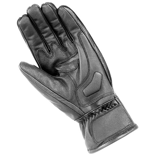 Motorcycle Gloves Leather Waterproof OJ Memory Black