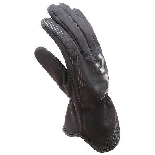 Motorcycle Gloves Leather Waterproof OJ Twin Black