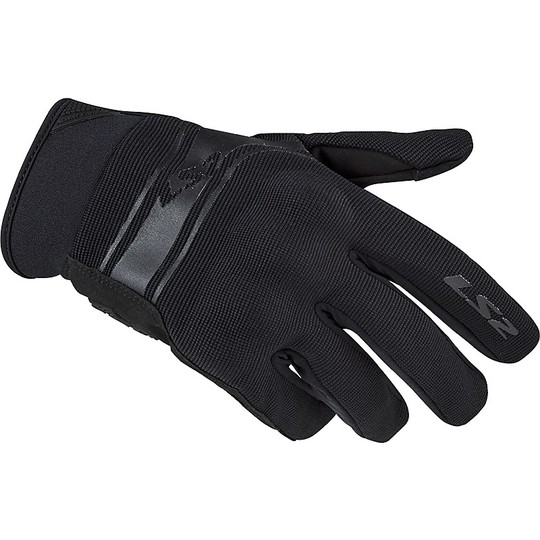 Motorcycle Gloves Midseason Ls2 DART Black CE