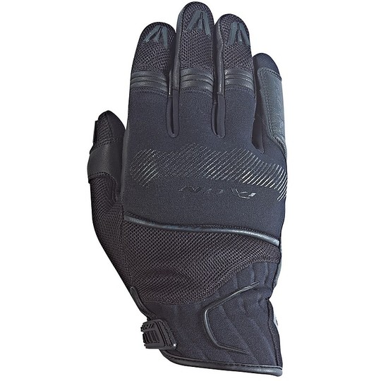 Motorcycle Gloves Summer Fabric Ixon Rs Lap Hp Black