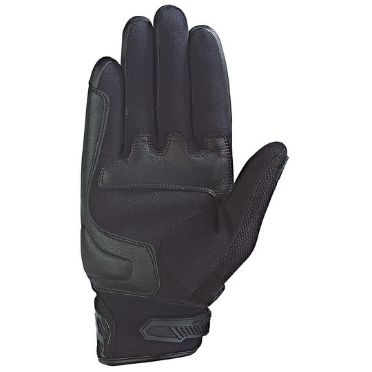 Motorcycle Gloves Summer Fabric Ixon Rs Lap Hp Black