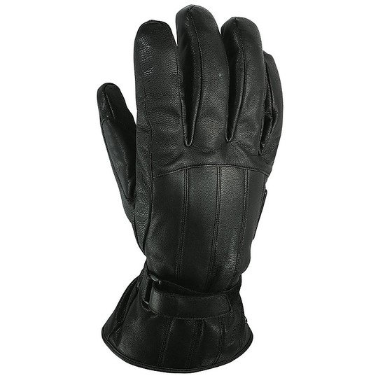 Motorcycle Gloves Summer Leather Ixon Rs Way Blacks