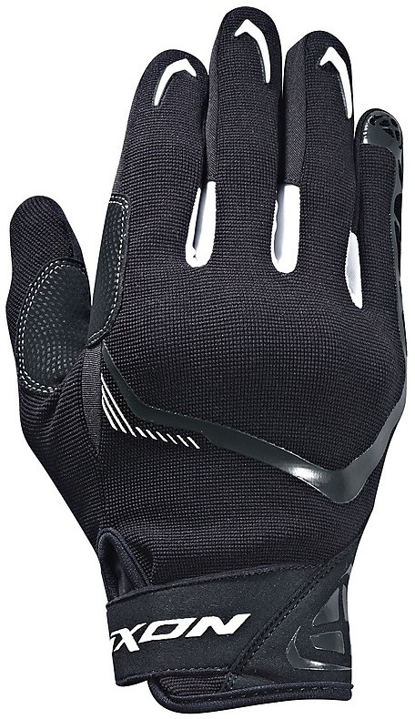 Motorcycle Gloves Summer Textile Ixon RS LIFT 2.0 Black White For Sale Online - Outletmoto.eu