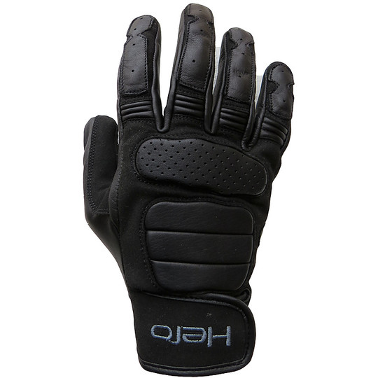 Motorcycle Gloves Technical Summer Hero Amara Leather Leather and fabric