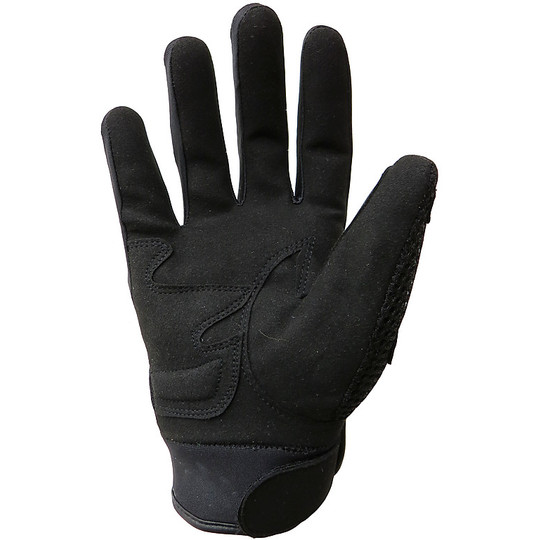 Motorcycle Gloves Technical Summer Hero Inject Fabric Protections With Blacks