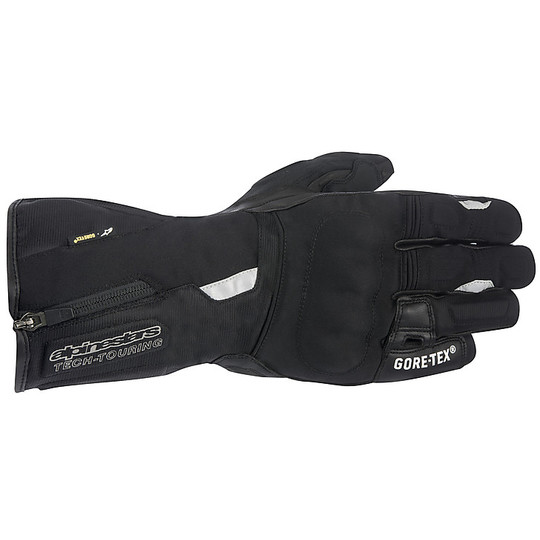 Motorcycle Gloves Winter Alpinestars JET ROAD GORE-TEX GLOVES Blacks waterproof