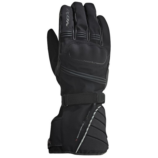 Motorcycle Gloves Winter Fabric and Leather Ixon Pro HP Frost