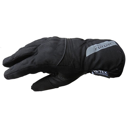 Motorcycle Gloves Winter Waterproof Pro Future With Protection Model Warm Black