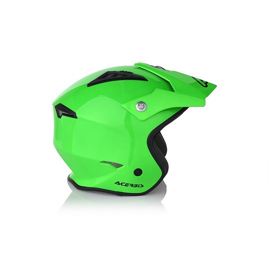 Motorcycle Helmet Acerbis Jet Model AIR Green