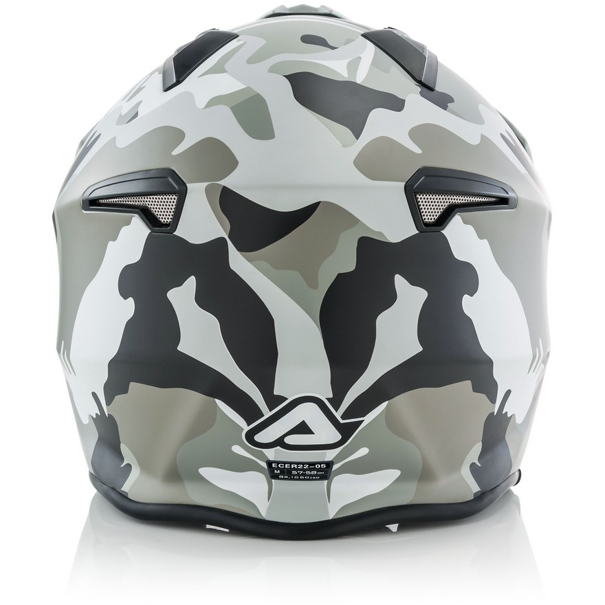 Motorcycle Helmet Acerbis Jet Model ARIA Camouflage