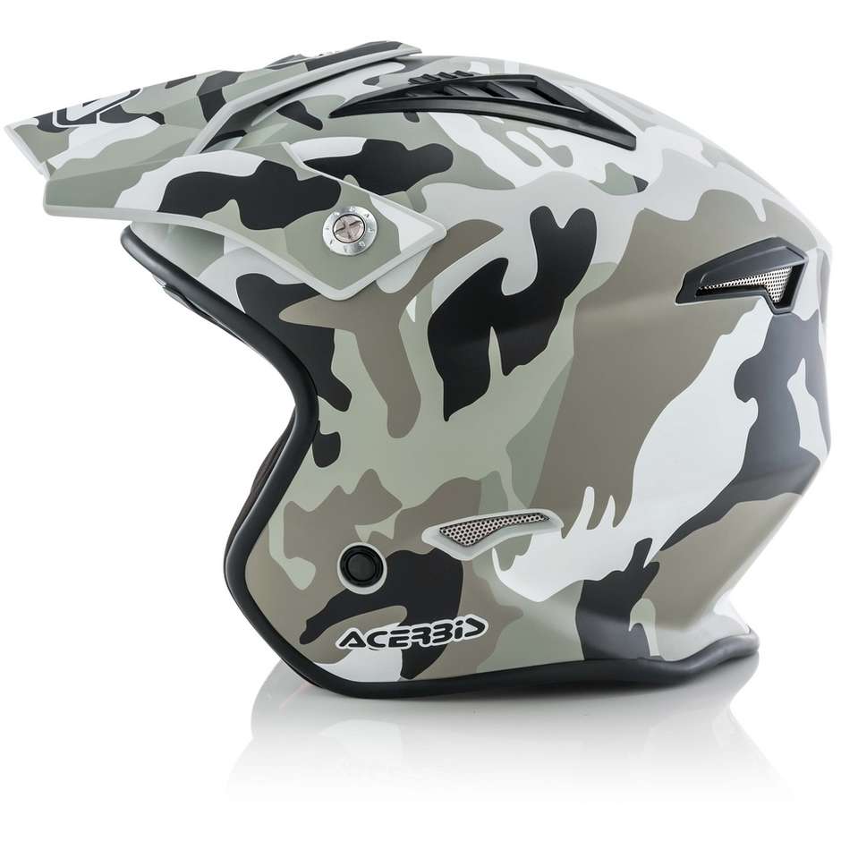 Motorcycle Helmet Acerbis Jet Model ARIA Camouflage