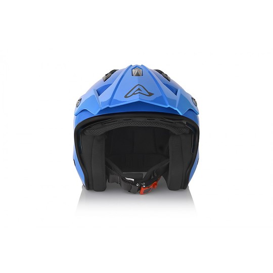 Motorcycle Helmet Acerbis Jet Model ARIA Light Blue