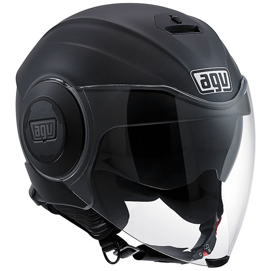 Motorcycle Helmet AGV Jet Fluid Double Visor New 2016 Mono Matt Black