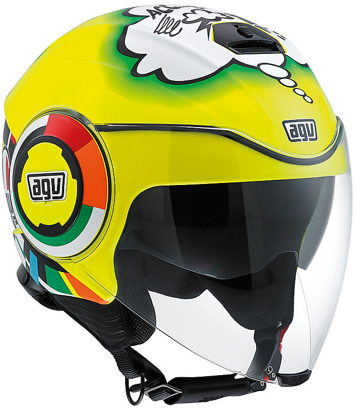 AGV Casco Jet K5 Top Giallo