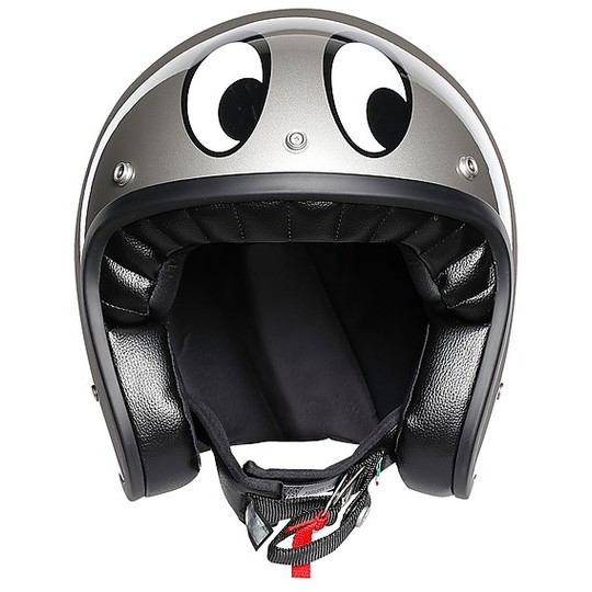 Motorcycle Helmet AGV Legend X70 Multi MONTJUIC Silver Helmet