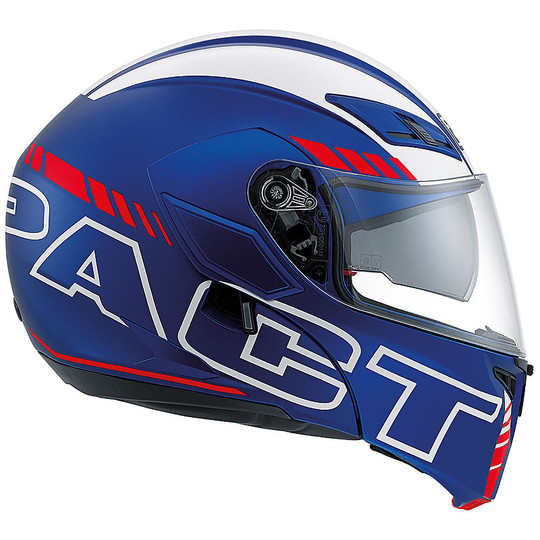 Motorcycle Helmet Agv Modular Compact New Multi Double Approval Seattle Blue