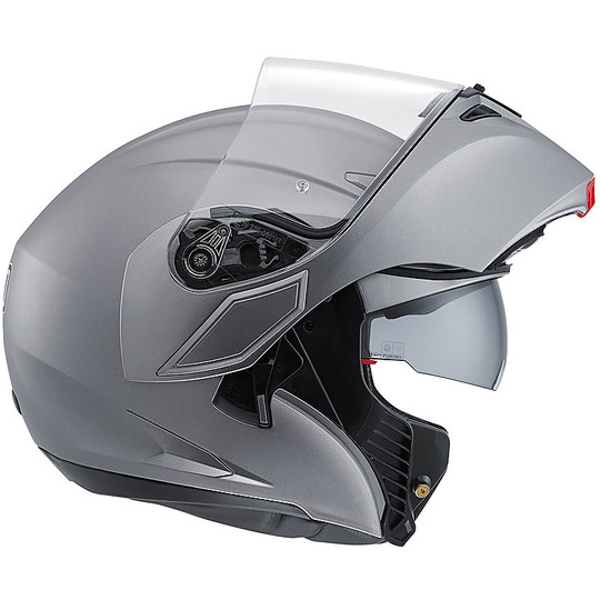 Motorcycle Helmet Agv Modular Compact ST Double approval are Grey