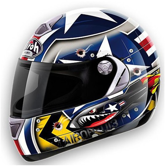 Motorcycle Helmet Airoh integral Aster-X Aircraft