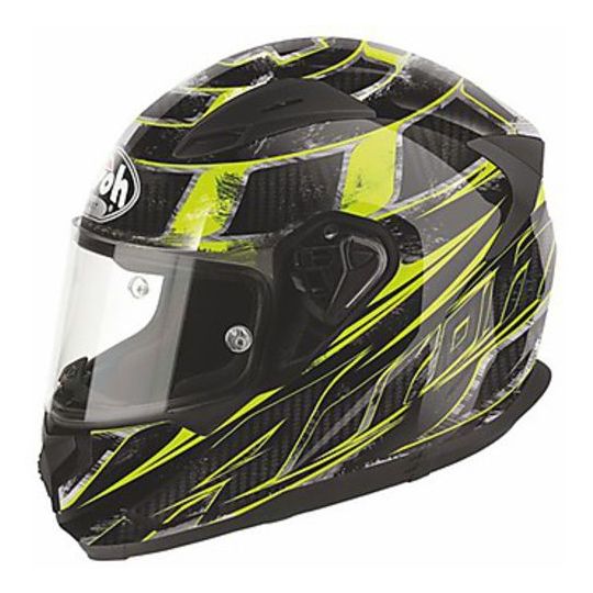 Motorcycle Helmet Airoh Integral T600 Fiber Graphics Yellow Knife For Sale Online - Outletmoto.eu Motorcycle Helmet Airoh Integral T600 Fiber Graphics Yellow Knife For Sale Online - Outletmoto.eu