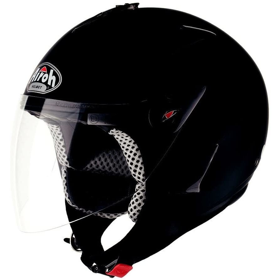 Motorcycle Helmet Airoh Jet Jt Color Matte Black