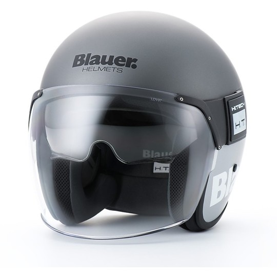 Motorcycle helmet Blauer Jet POD With Visor Titanium Grey