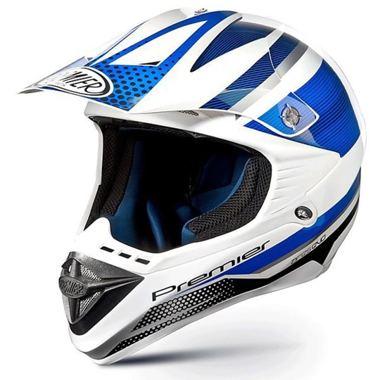 Motorcycle Helmet Blue Cross Premier Ares Ages