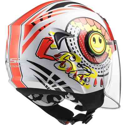 LS2 Integral Helmet FF390 Breaker Split Titanium Yellow Matte Motorcycle Of  Kpa