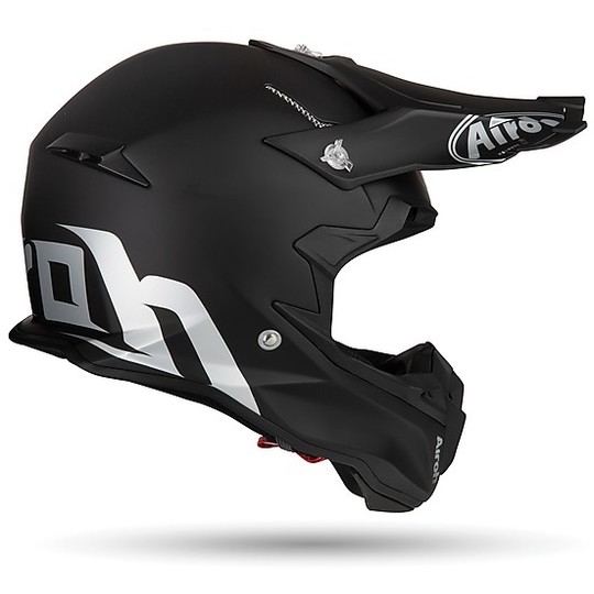 Motorcycle Helmet Cross Enduro Airoh Terminator Open Vision COLOR Matt Black