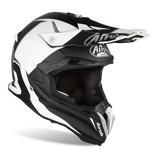Motorcycle Helmet Cross Enduro Airoh Terminator Open Vision SLIDER Matt Black