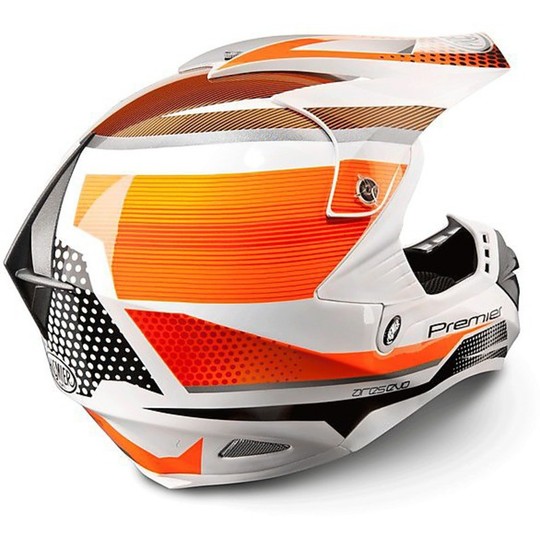 Motorcycle Helmet Cross Premier Evo Ares Orange