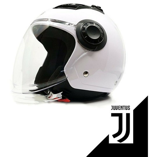 Motorcycle Helmet Demi-Jet BHR 804 White Juve