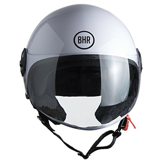 Motorcycle Helmet Demi-Jet BHR 808 FIRST White