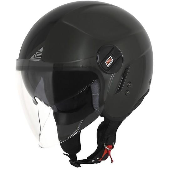 Motorcycle Helmet Demi-Jet Double Visor Origin ALPHA NEXT Black Military Green Polished