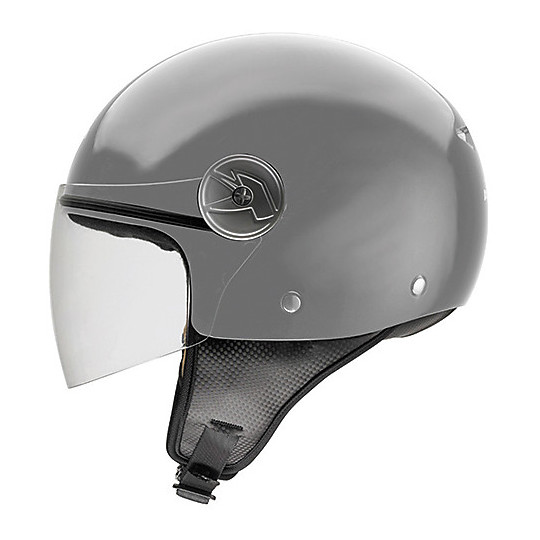 Motorcycle Helmet Demi-Jet Kappa KV40 HAWAII Basic Matt Titanium For