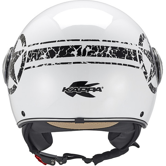 Motorcycle helmet Demi-Jet KAPPA KV8 U-Star Black