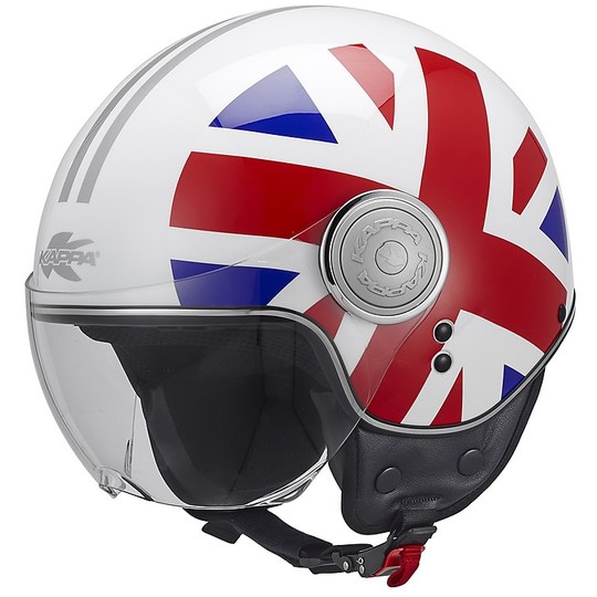 Motorcycle helmet Demi-Jet KAPPA KV8 UK National Flag