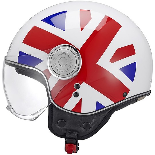 Motorcycle helmet Demi-Jet KAPPA KV8 UK National Flag