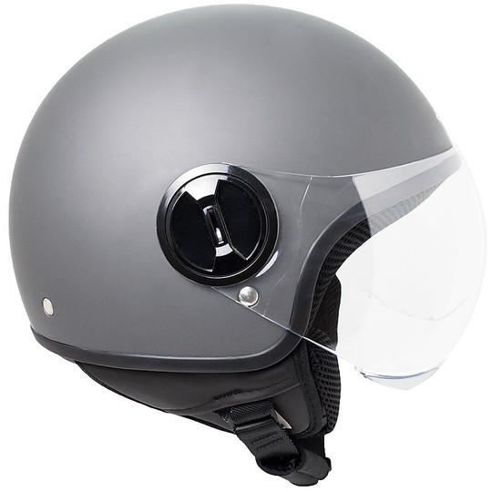 Motorcycle Helmet Demi-Jet Ska-P 1WH WOLLI Matt Gray