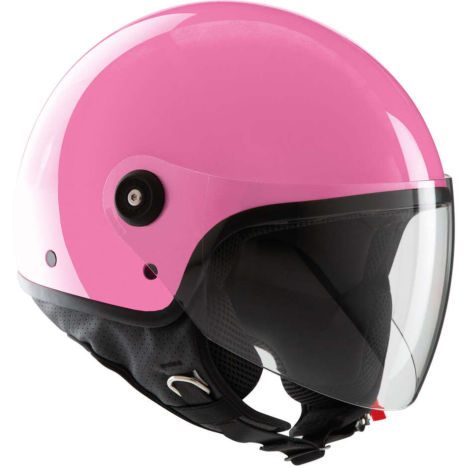 Motorcycle Helmet Demi-Jet Tucano Urbano EL'JETTIN Glossy Pink