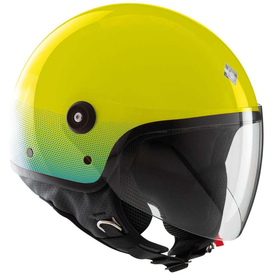 Motorcycle Helmet Demi-Jet Tucano Urbano EL'JETTIN Gradient Yellow
