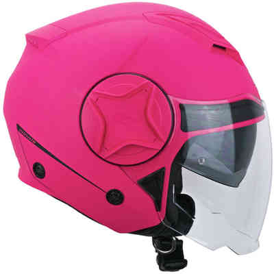 Helmet Moto Jet for Child Momo Design JET-BABY Glossy White Decal