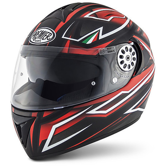 Motorcycle Helmet Dual Visor Full Premier Angel ZR9BM