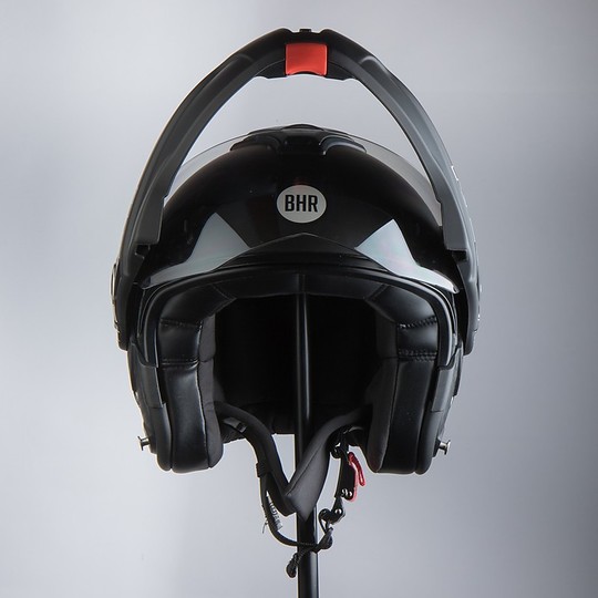 Motorcycle Helmet Flip-Up BHR 807 REVERSE Matt Black