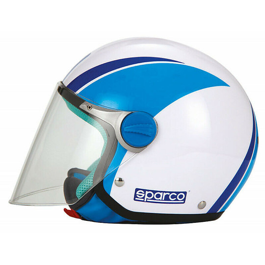 Motorcycle Helmet for Kids Jet BHR Sparco SP504 Blue