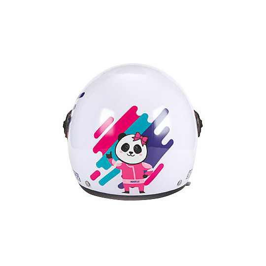 Motorcycle Helmet for Kids Jet BHR Sparco SP504 Pink