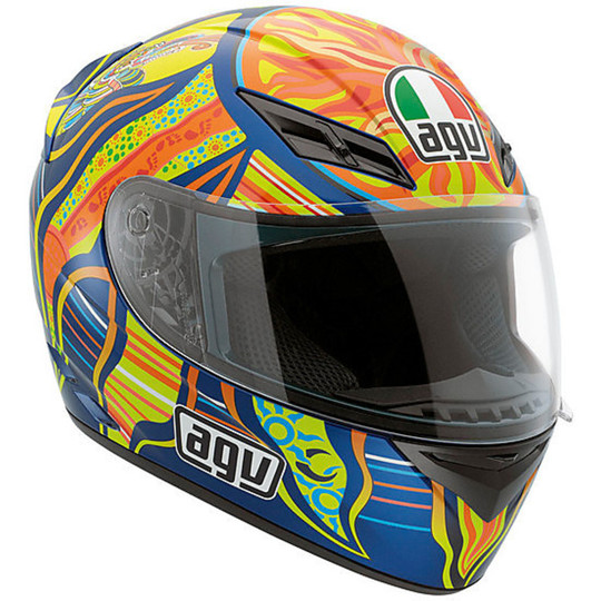 Motorcycle helmet full agv k-3 valentine top 5 continents