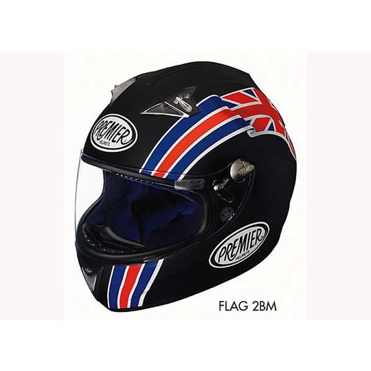 Motorcycle Helmet Full Avenger Premeir Fiber Tricomposita Flag2BM