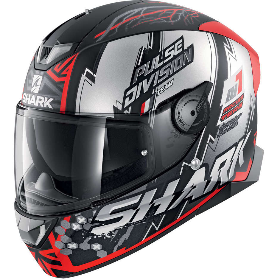 Motorcycle Helmet Full Face Shark SKWAL 2.2 Noxxys Mat Black Red Matt