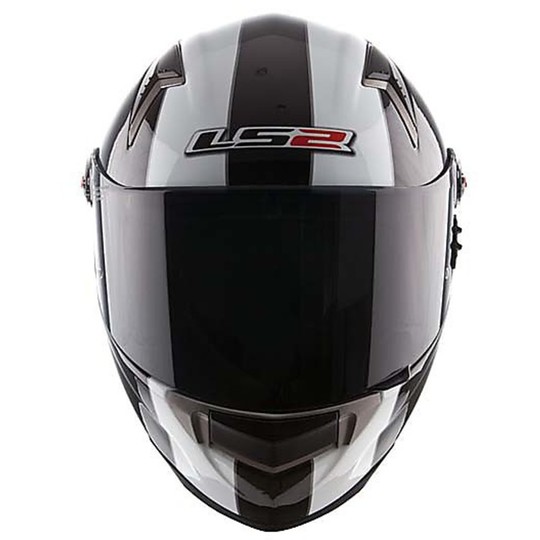 Motorcycle helmet full LS2 FF396 FT2 Double Visor Jack Black