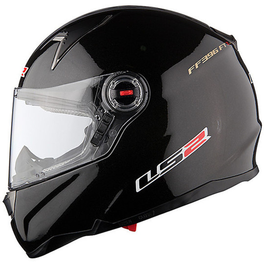 Motorcycle helmet full LS2 FF396 FT2 Single Mono Dual Visor Gloss Black